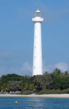 Amedee Lighthouse, built in France then reassembled here