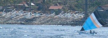 The Balinese Spider fishing-boats were fascinating