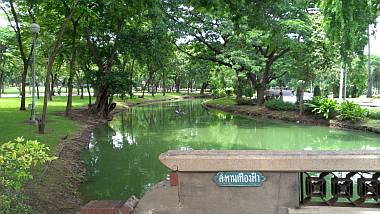 We walked through picturesque Lumphini Park in Bangkok