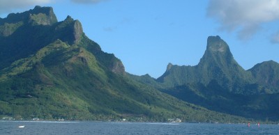 Cook's Bay is one of two fabulous bays on the north coast of Moorea.