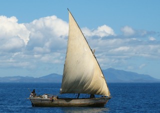 Madagascar is home to beautiful dhows