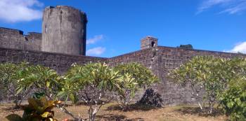 The old Dutch forts are fun to explore