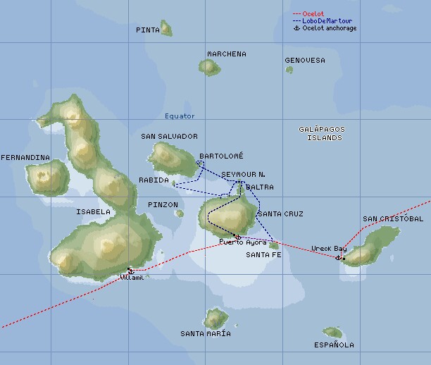 isabela island world map