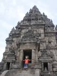 Jon At Prambanan Temple, Java