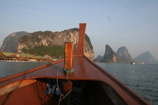 Thai long-tail boat, Phang Nga Bay