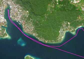 Manokwari anchorage and approaches
