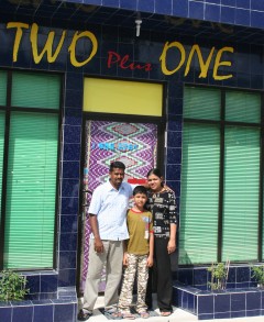 Mulla & his family & store, Feydoo