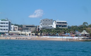 The anchorage off Teddy's Bar, Kupang, Timor