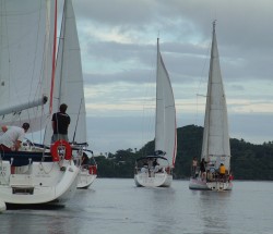 Vava'u, in Tonga, has a yacht race every week. I always join up as crew